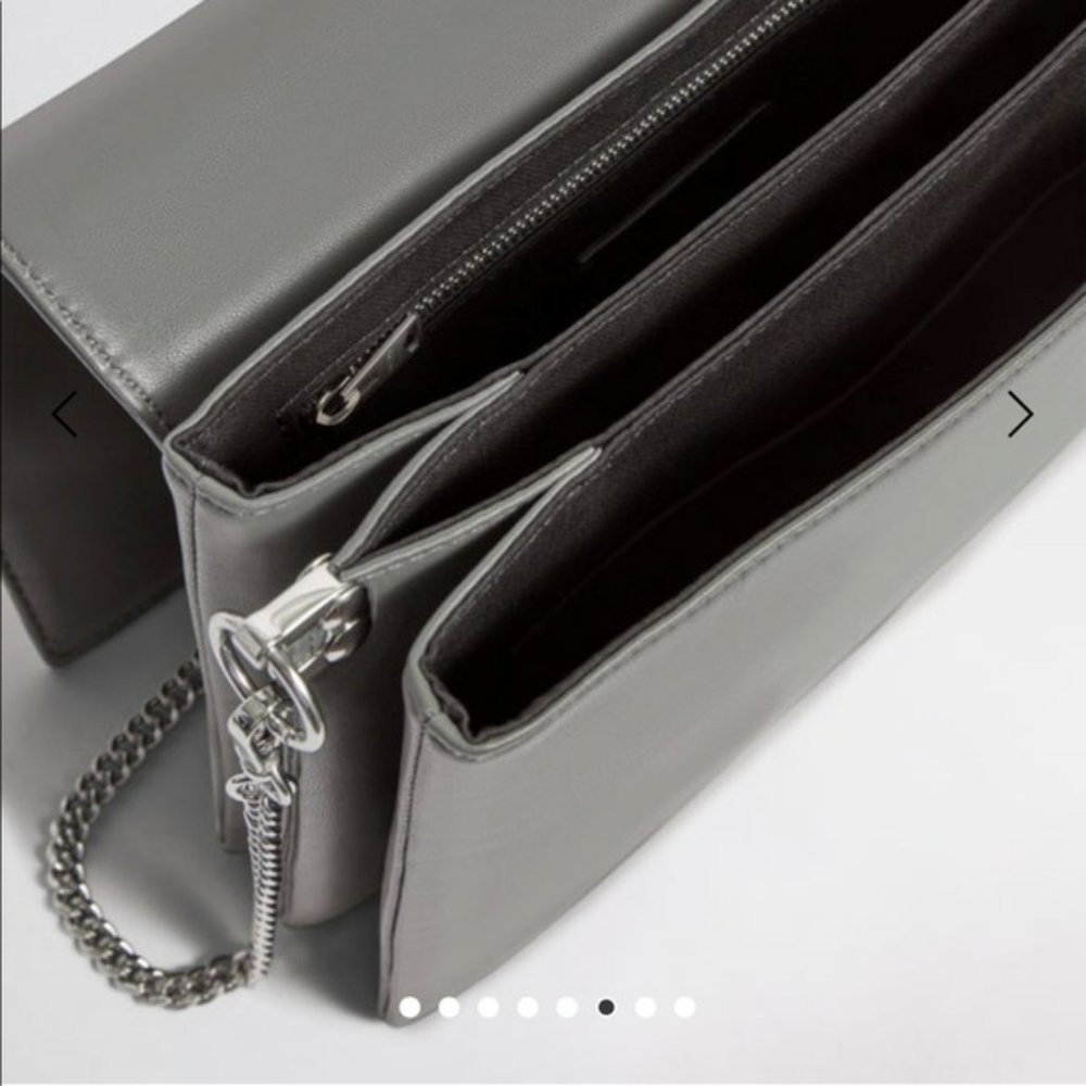 SOLD! All Saints Zep Box Lambskin Bag - Picture 8 of 16